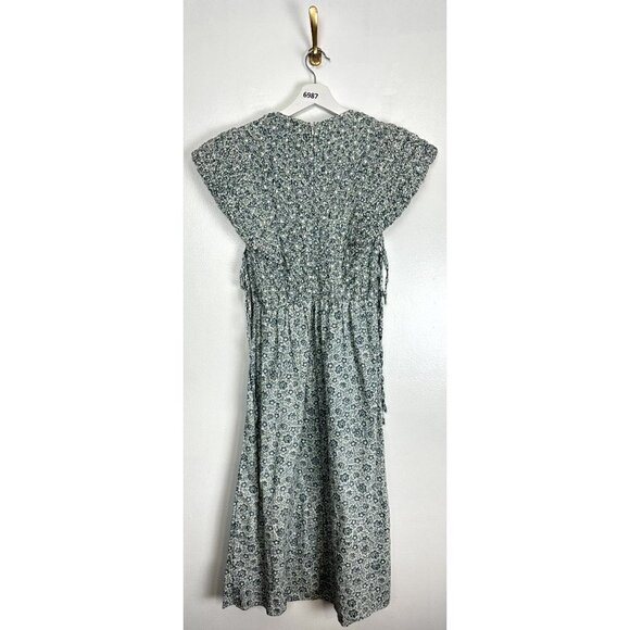 SEA Ida Flora Cotton Dress in Apple Size Small - Picture 8 of 9